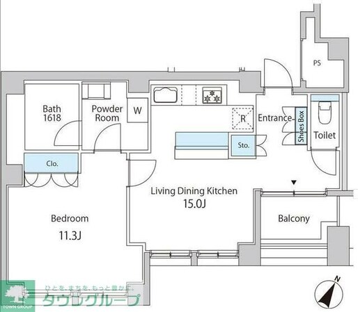 TKB高尾稲荷の物件間取画像